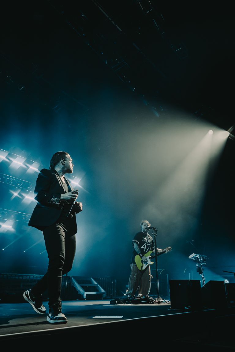 Shinedown performing live at AEC Theatre in Adelaide